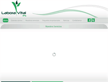 Tablet Screenshot of laboravitalips.com